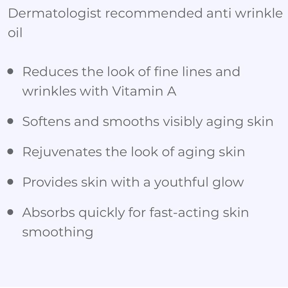 $12❤️‍🔥 Derma E Anti-Wrinkle Treatment Oil 💧 NEW Anti Wrinkle Clean Beauty - Picture 4 of 5